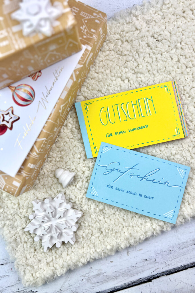 Gutscheinheft mit Novus Dahle von Gingered Things